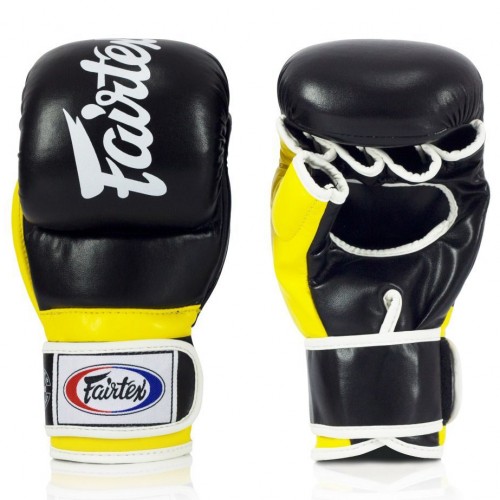 Перчатки MMA Fairtex (FGV-18 yellow)